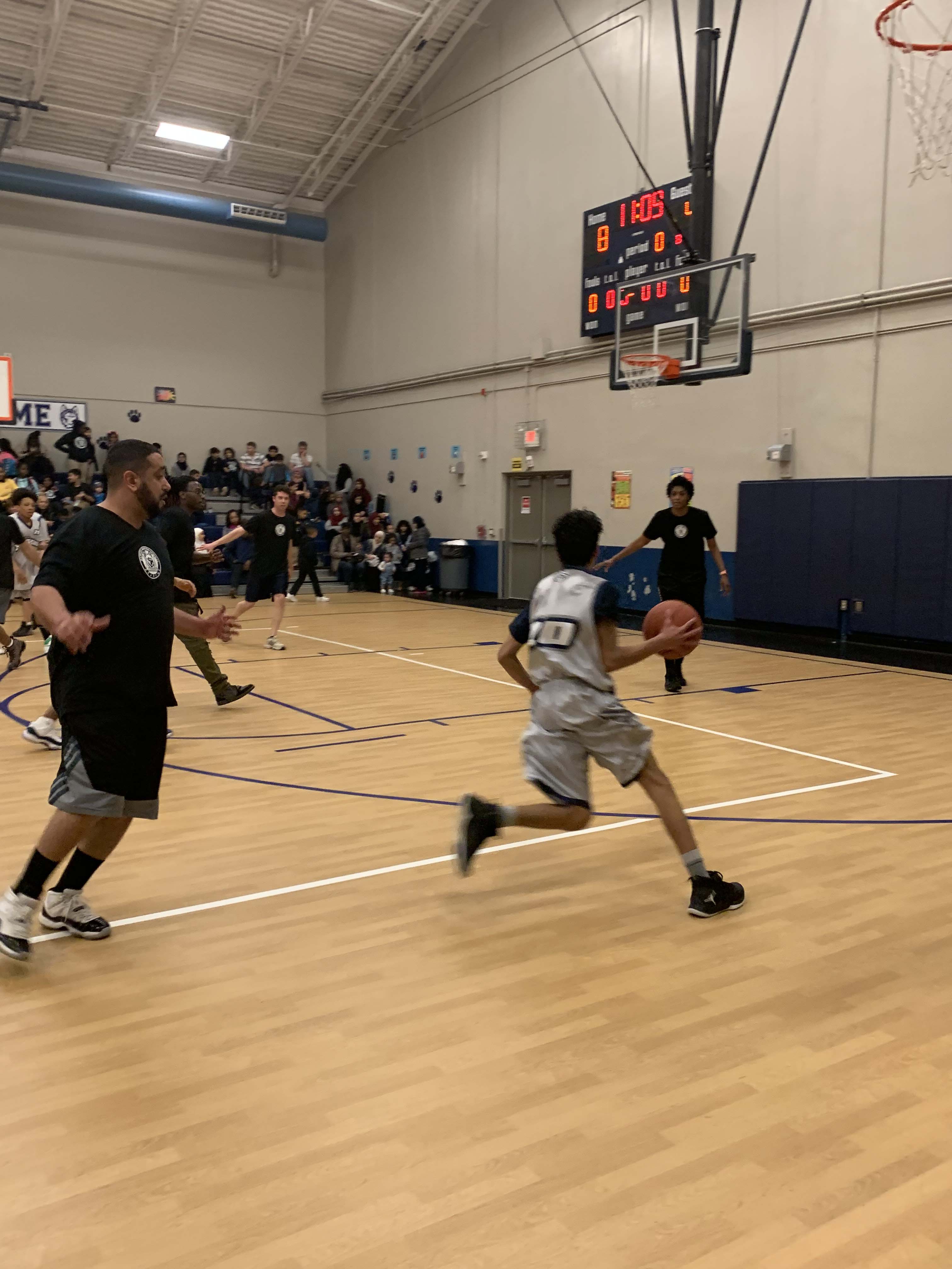 Hanley Academy Student vs Staff Basketball